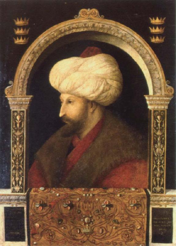 Gentile Bellini the sultan mehmet ll China oil painting art